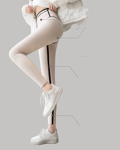 Fleece-Lined Warm Leggings